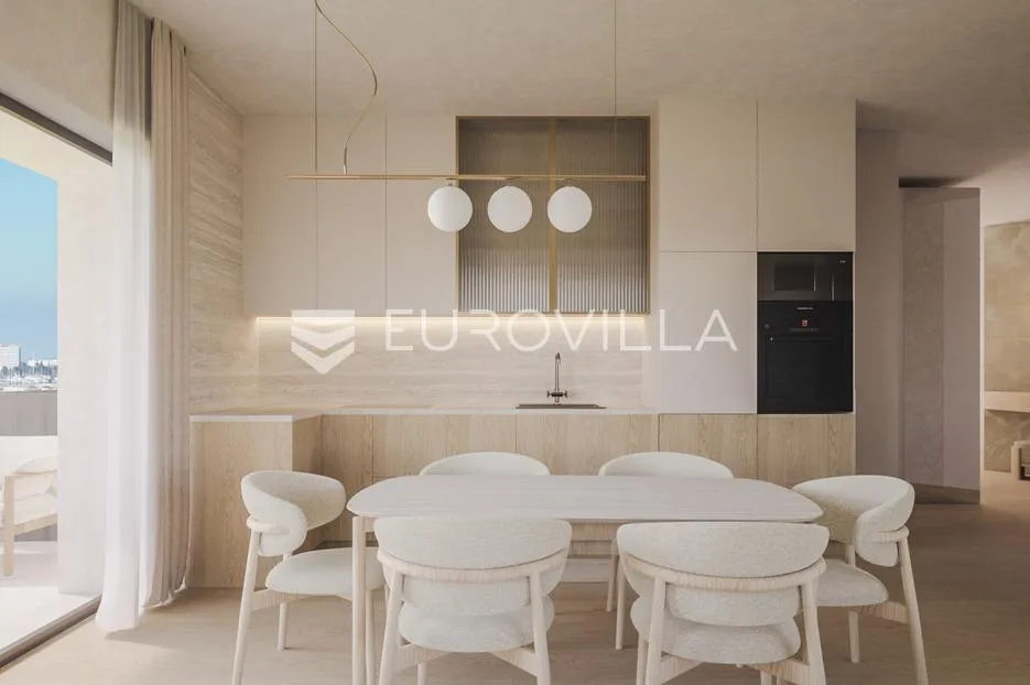 istra, umag, green tower residence, dvosoban apartman s terasom na 2. katu - slika 9