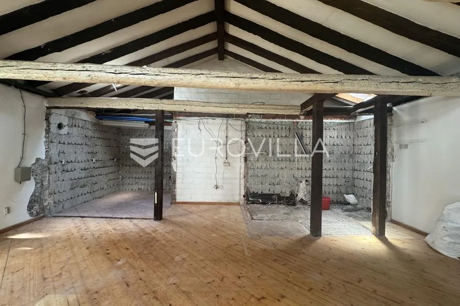 istra, rovinj, poslovni prostor 100 m² prvi red do mora, 1. kat, visoki stropovi, pogled more - slika 6