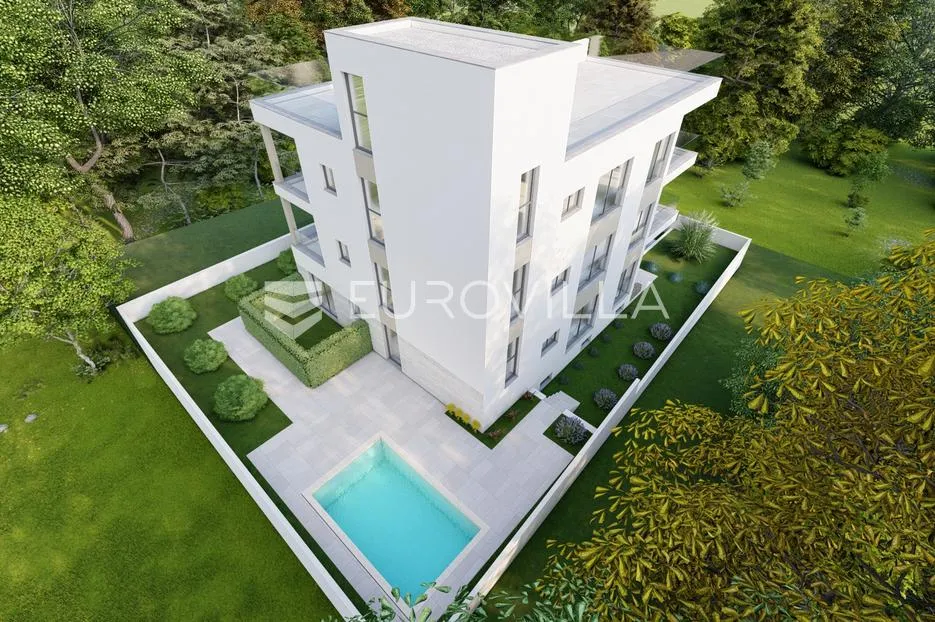 zadar, diklo, luksuzni prizemni stan s vrtom i bazenom, 325 m² korisne površine - slika 9