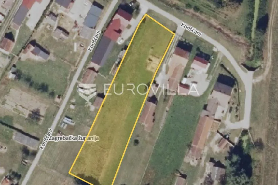 Križ, Konšćani, građevinsko zemljište 3117 m² - Konšćani, Križ