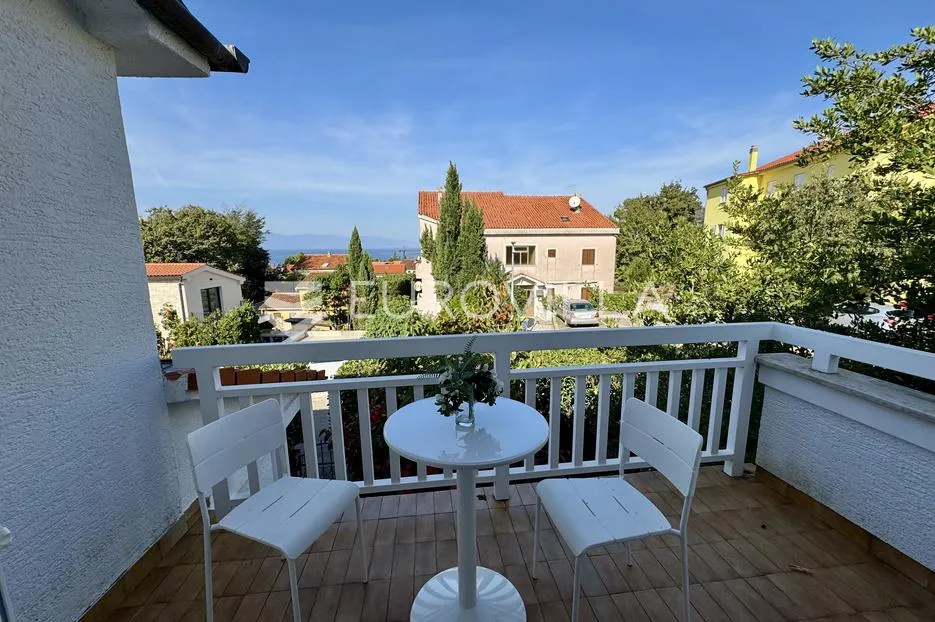 krk, malinska, mediteranska kuća s pogledom na more na odličnoj lokaciji - slika 45
