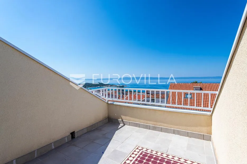 makarska, zelenka, trosoban stan s pogledom na more - slika 14