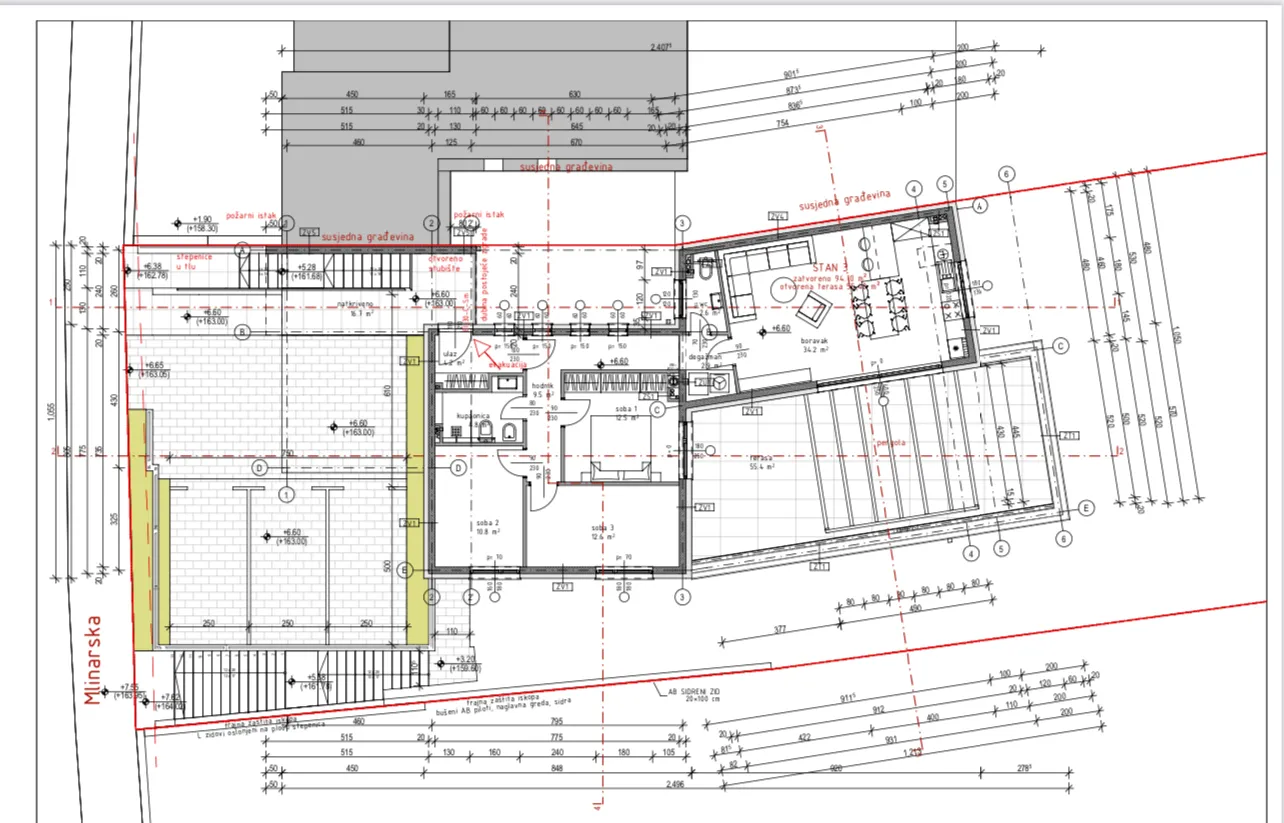 zagreb, gornji grad medveščak, luksuzan četverosoban penthouse nkp 121 m2, novogradnja - slika 11