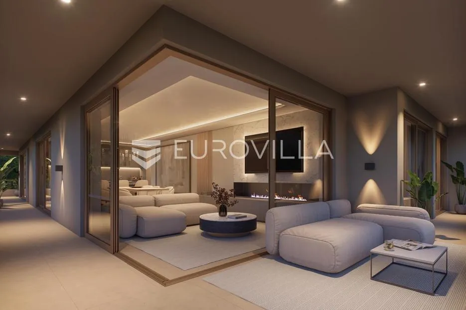istra, umag okolica, atraktivno građevinsko zemljište s luksuznim projektom i građevinskom dozvolom - slika 2