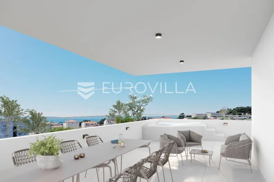 stobreč, penthouse, novogradnja, pogled na more - slika 2