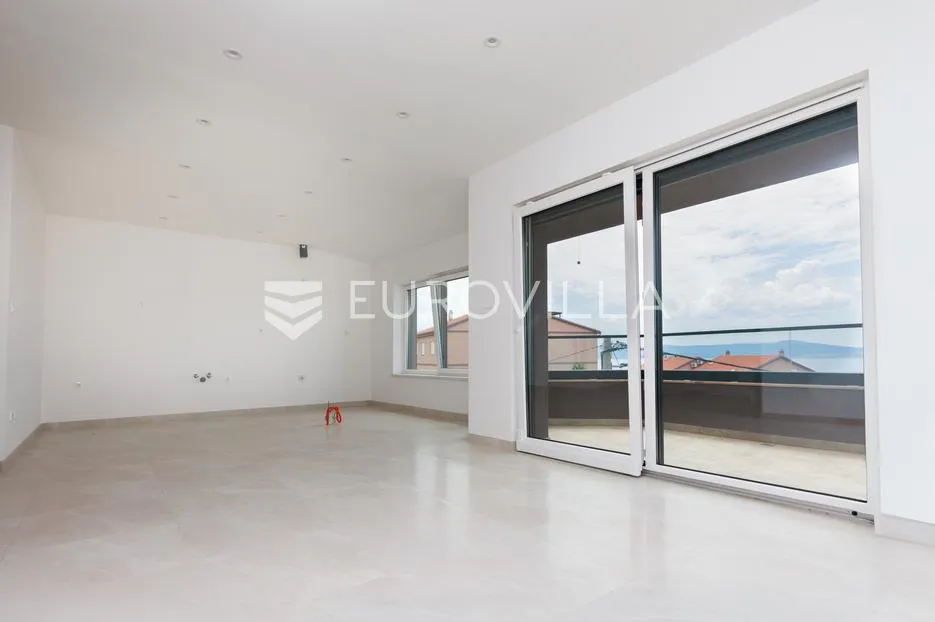 crikvenica, trosoban stan nkp 68 m² s panormaskim pogledom na more - slika 5