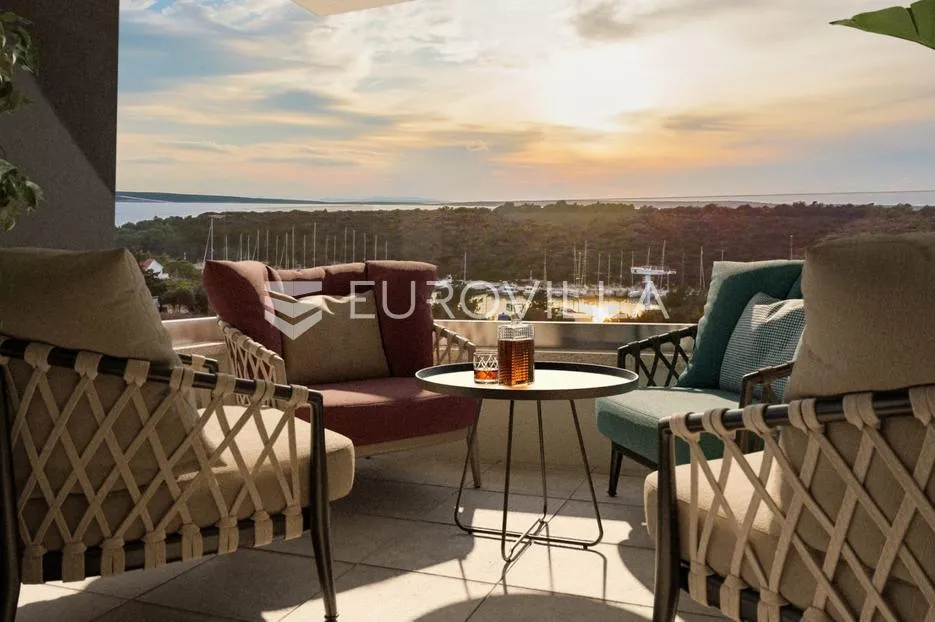 pag, šimuni, dvosoban penthouse 86,94 m² na drugom katu moderne zgrade - slika 5