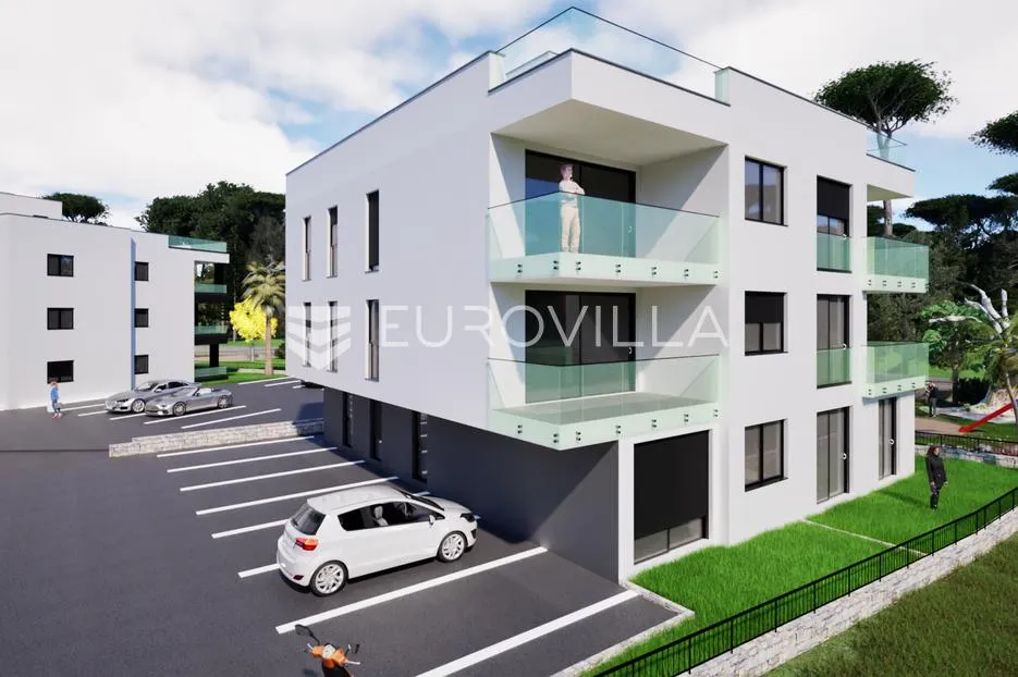 zadar, crno elegantna novogradnja s krovnom terasom - slika 2