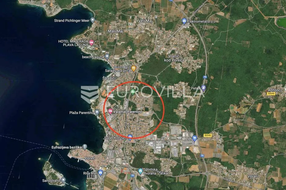 poreč, trosoban stan sa dvije terase, 71 m² - slika 9