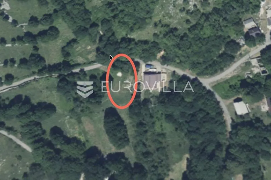 Podbilo, Senj, građevinsko zemljište s projektom i započetom gradnjom