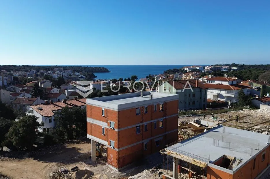 pula, pješčana uvala, četverosobni stan novogradnje 2. kat, 95.50 m², 450 m od mora - slika 4