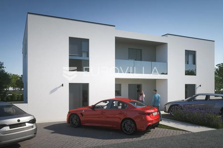 zadar, vrsi, moderna kuća u nizu s vrtom - slika 4