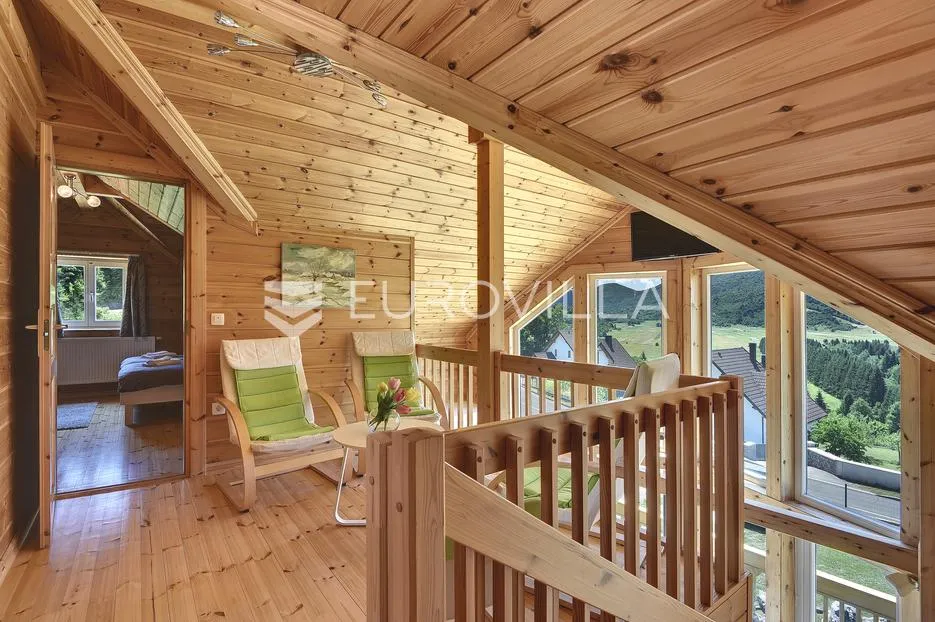 mrkopalj, prekrasna drvena kuća 150 m2 u srcu gorskog kotara - slika 6