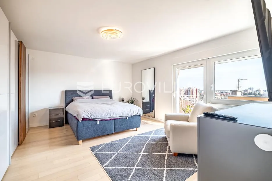 zagreb, maksimir, moderni trosobni stan 77,42 m², predivan pogled na grad - slika 4