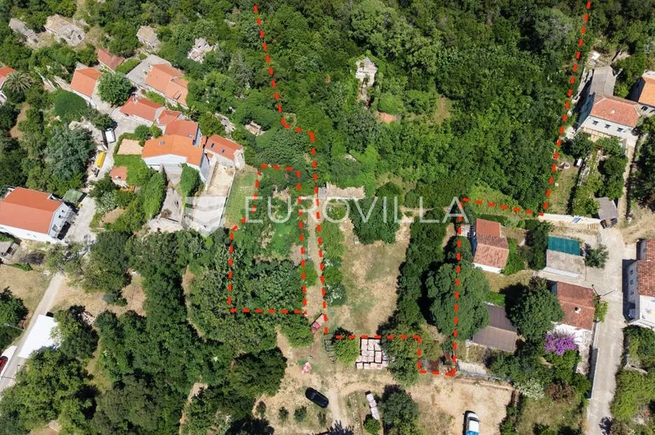 pelješac, orebić, građevinsko zemljište s tri kamene kuće - slika 3