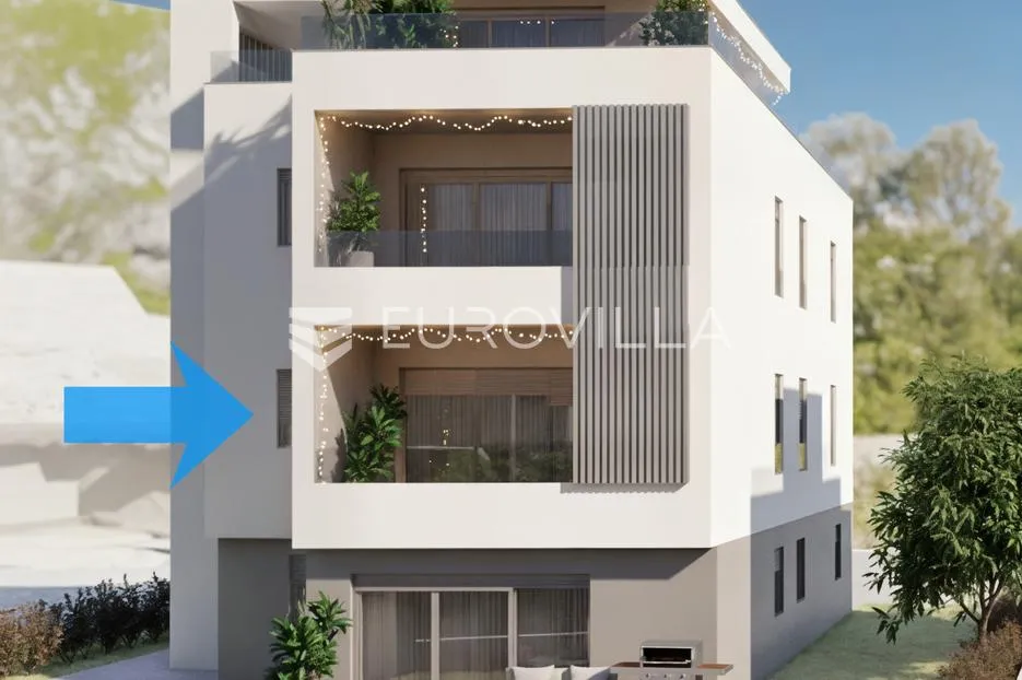 kaštel stari, trosoban stan s tri lođe, prvi kat - slika 11