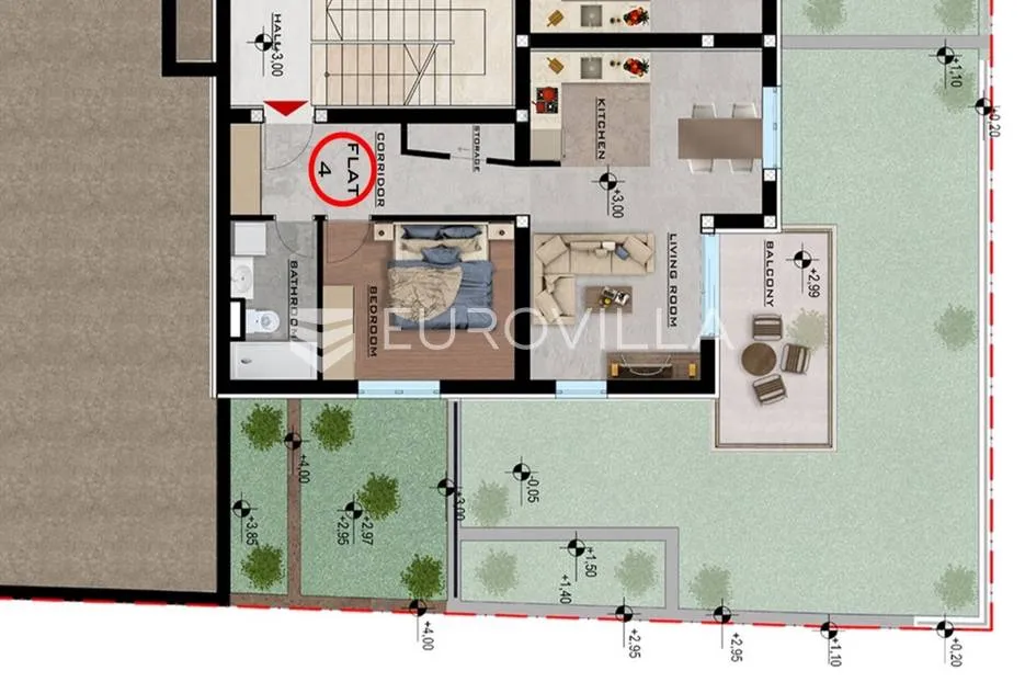 hvar, jelsa, apartman, s4, b - slika 13