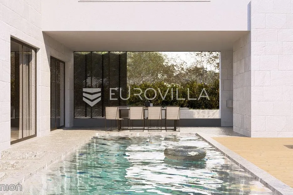 vodice, premium vila s bazenom i jacuzzijem u izgradnji, zemljište 600 m² - slika 4