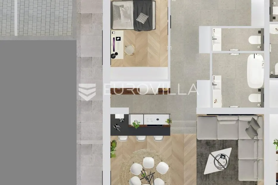 sveta nedelja, atraktivan trosoban stan s 2 parkirna mjesta novogradnja 88 m² - slika 6
