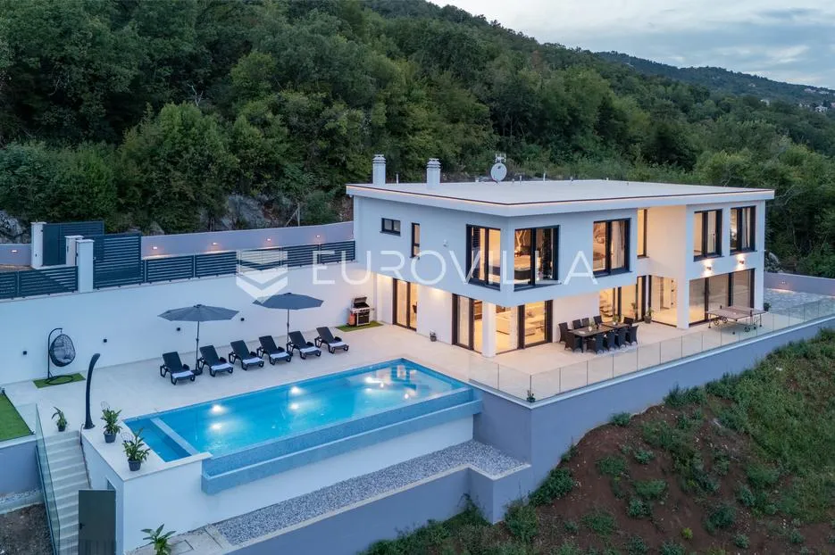 opatija okolica, mihotići, luksuzna vila 342 m² s infinity bazenom i wellnessom - slika 34
