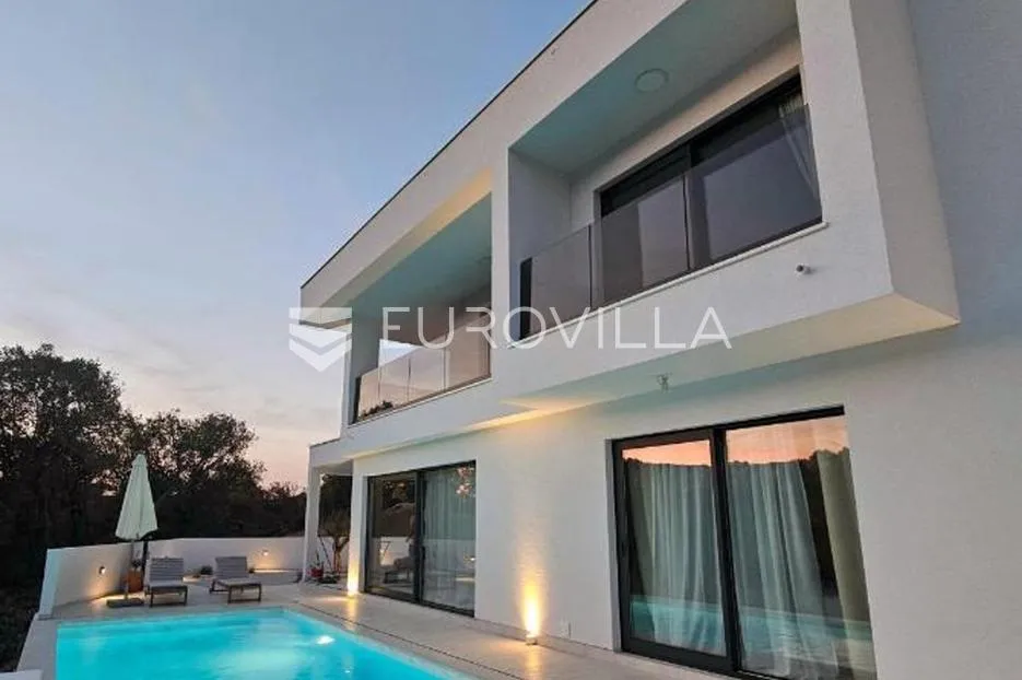 zadar, žman dvije moderne vile s bazenima 262 m² i građ zemljište s dozvolom za treću vilu - slika 41