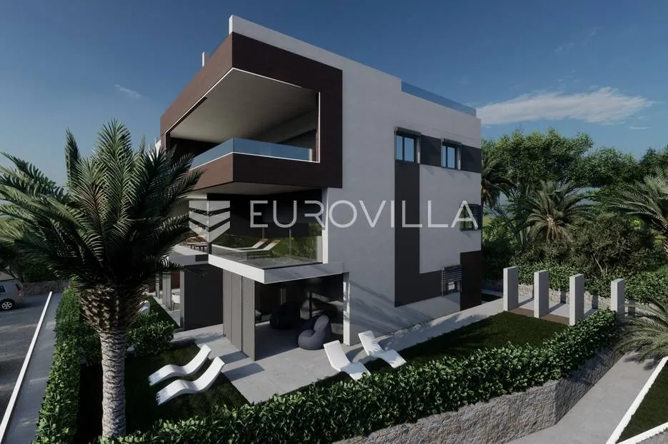 zadar, zaton, novogradnja, luksuzan dvosoban stan s vrtom 76,41 m² - slika 3