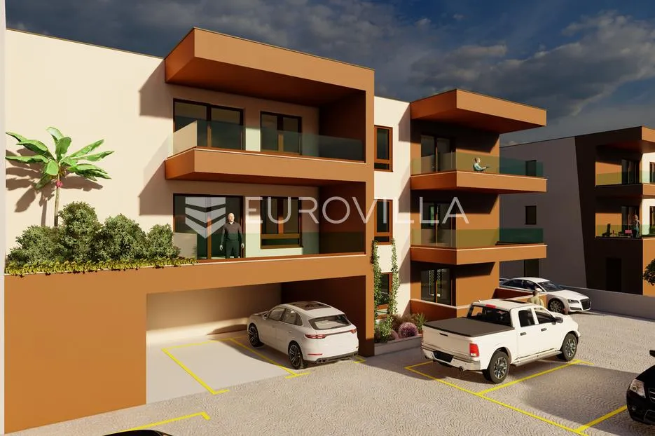 istra, medulin, moderna novogradnja - stan u prizemlju s vrtom 60 m2 - slika 3