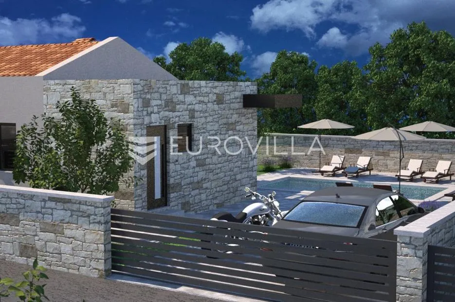 svetvinčenat, čabrunići - prekrasna moderna samostojeća prizemnica, s bazenom 24 m2, 92.73 m2 - slika 2