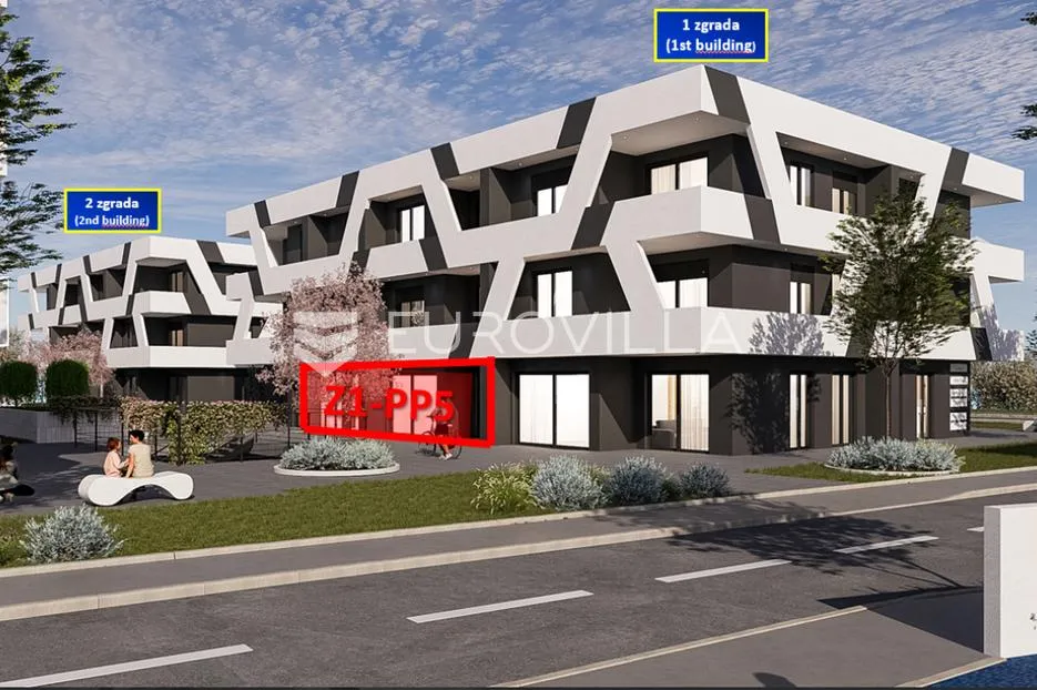 pula, veli vrh - poslovni prostor u novogradnji 47 m2 - slika 7