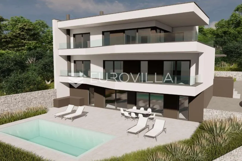 istra, duga uvala, villa s pogledom, teretanom i saunom 322m2 - slika 5