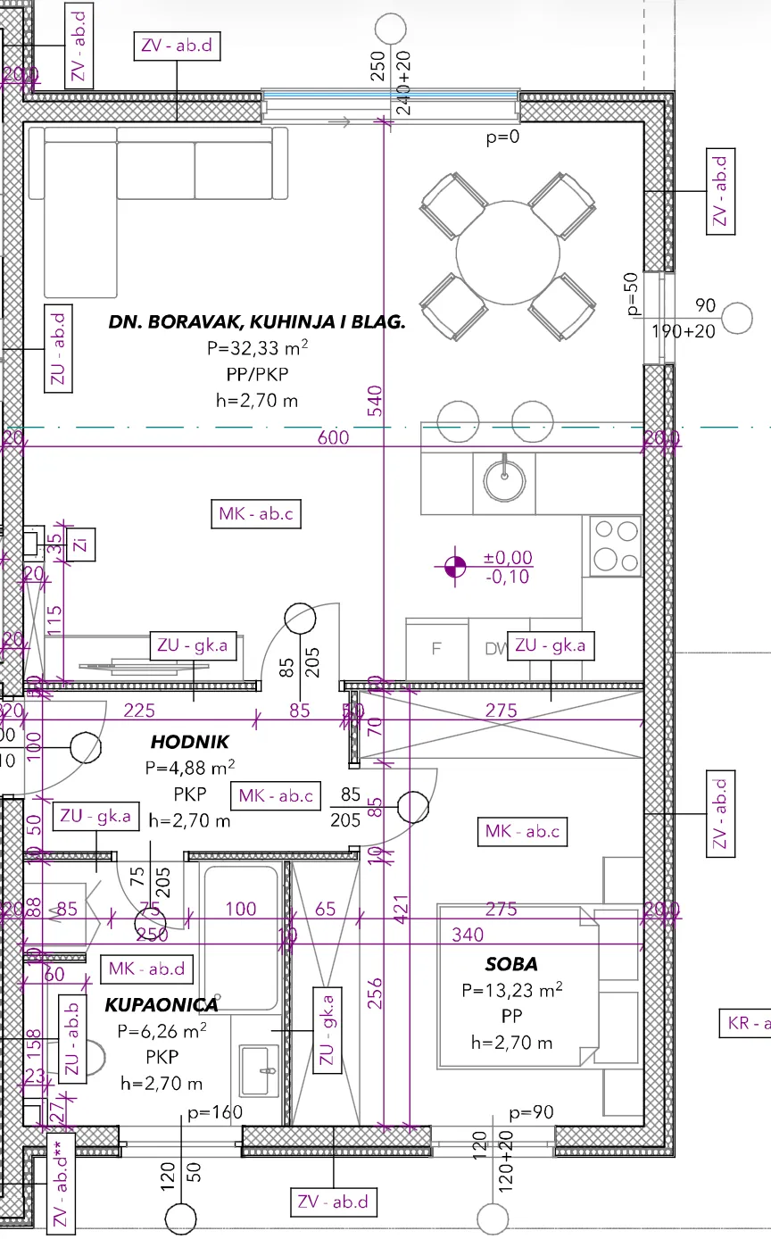 čiovo, okrug gornji, dvosoban stan u prizemlju s vrtom - slika 10