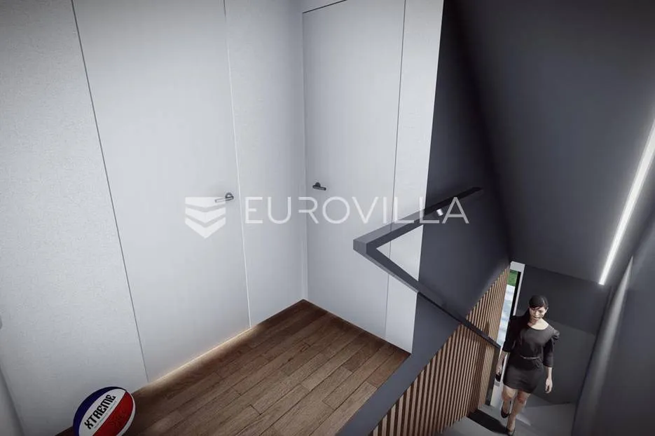 poreč, kuća b3 u nizu 117 m2, moderan stambeni projekt, mogućnost bazena, pogled na more - slika 10