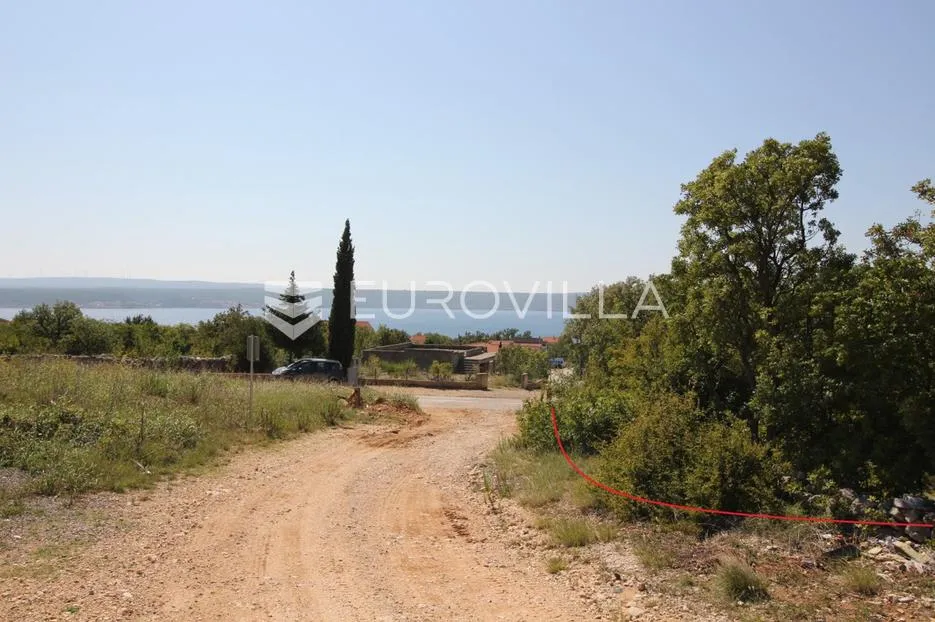 Zadar, Maslenica, građevinsko zemljište s pogledom na more, 510 m² - Maslenica, Jasenice
