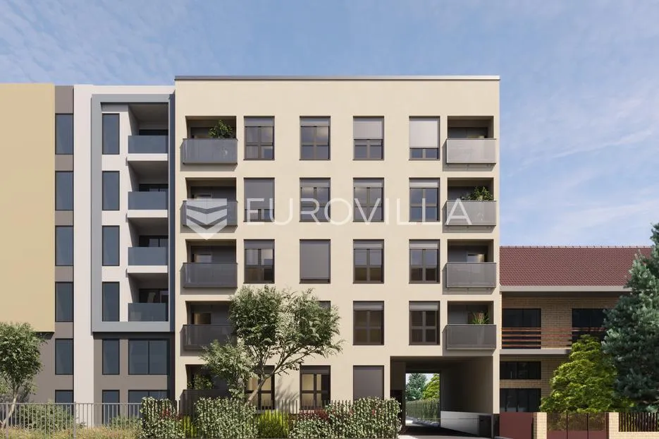 Osijek, Retfala, dobro organiziran trosoban stan, novogradnja, 51 m², 2. kat