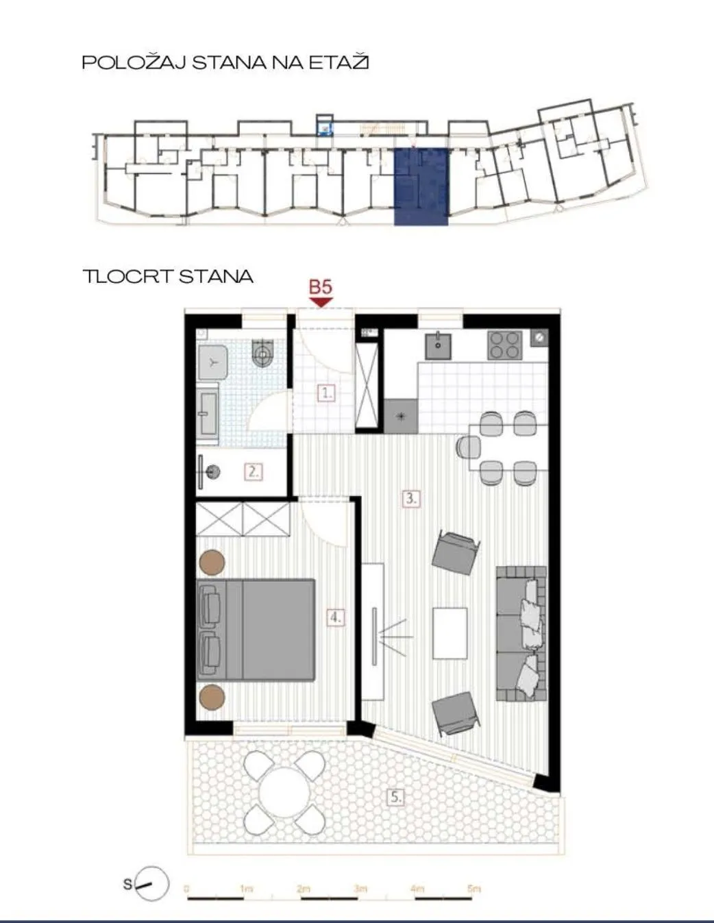 istra, pula, luksuzan jednosoban stan u prizemlju nkp 54,79 m2 eksluzivna novogradnja - slika 10