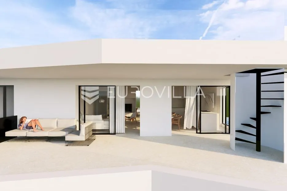 primošten, luksuzan penthouse s garažom i pogledom na more, 145,78 m² - slika 15