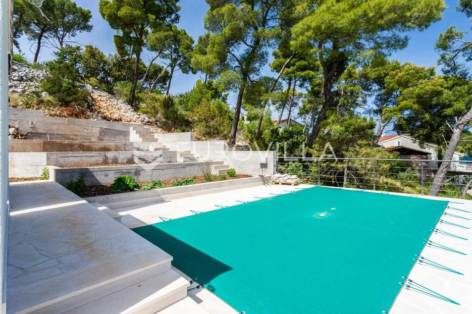 brač, bobovišća na moru, jedinstvena kuća s predivnim pogledom - slika 16
