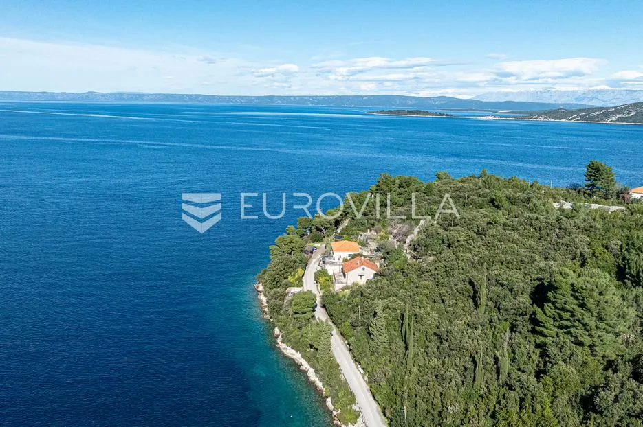 otok korčula, račišće, građevinsko zemljište, prvi red do mora - slika 5