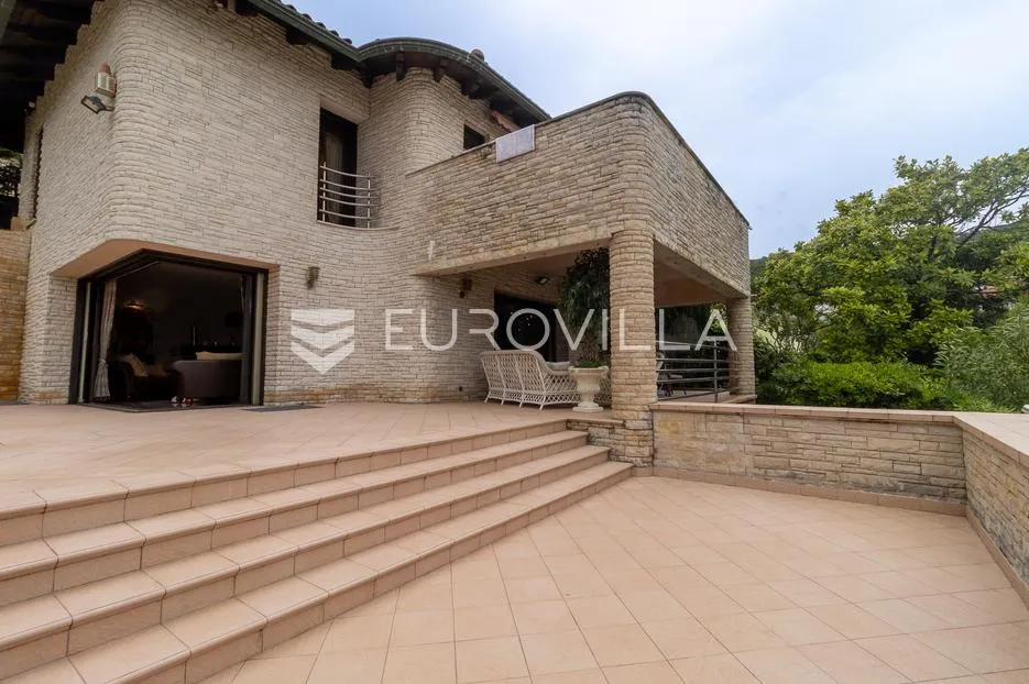 opatija, ičići, prekrasna vila s panoramskim pogledom na more - slika 3