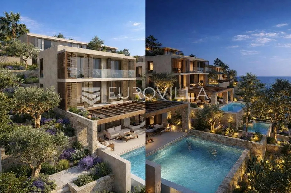 Trogir, Čiovo, vila s bazenom na odličnoj lokaciji