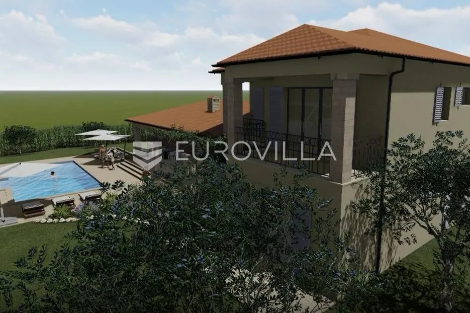 istra, ladići, ekskluzivno građevinsko zemljište s projektom i pravomoćnom građevinskom dozvolom - slika 9