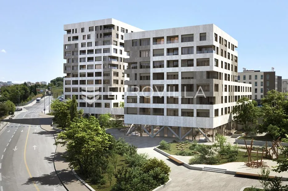 Split, Lora, dvosoban stan suvremenog dizajna u novogradnji