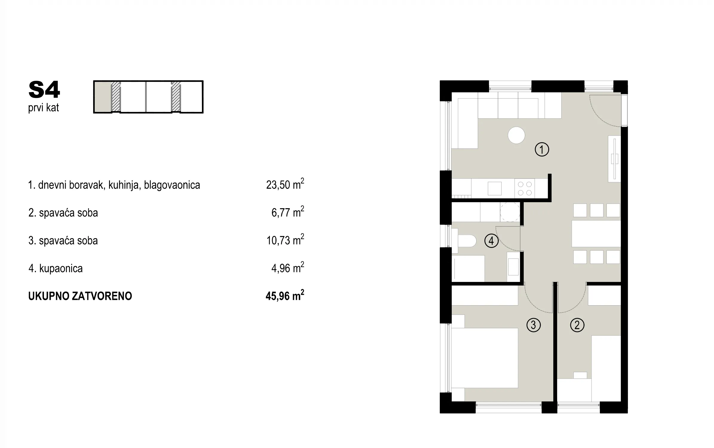 sveta nedelja, atraktivan trosoban stan u novogradnji, 46 m² - slika 11