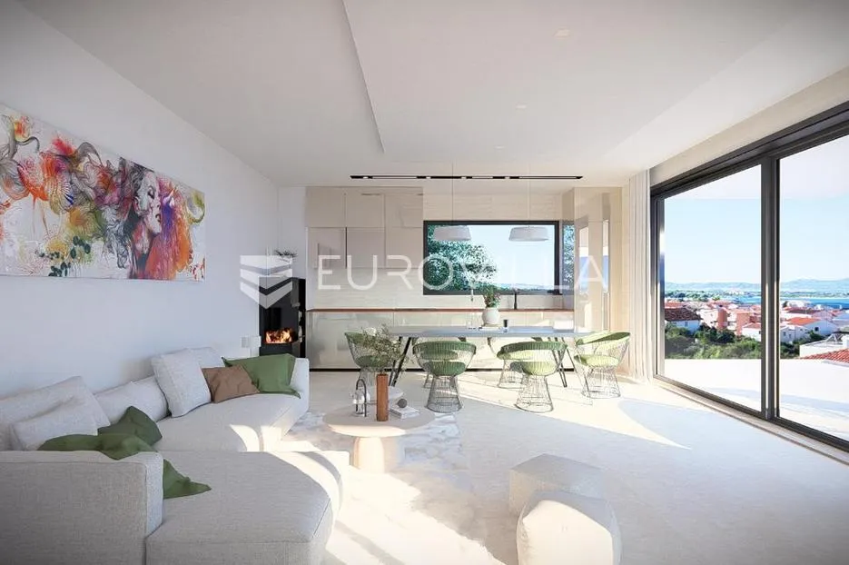 zadar, diklo, luksuzni prizemni stan s vrtom i bazenom, 325 m² korisne površine - slika 11