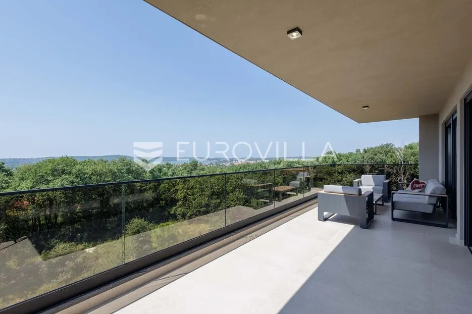 istra, medulin, eksluzivna vila s bazenom i panoramskim pogledom na more - slika 10