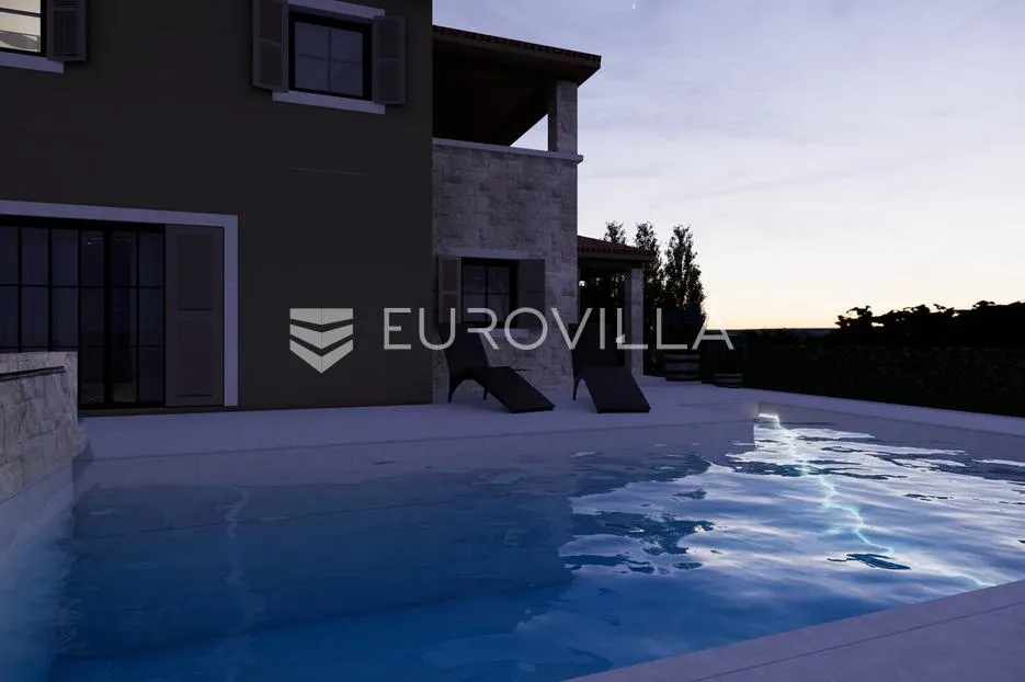 marčana, krnica - moderna dizajnerska vila s direktnim pogledom na more - slika 27