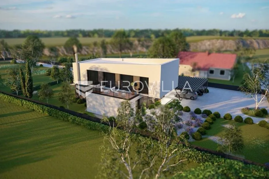 zagreb okolica, mičevec, nedovršena vila 400 m² s bazenom - slika 5