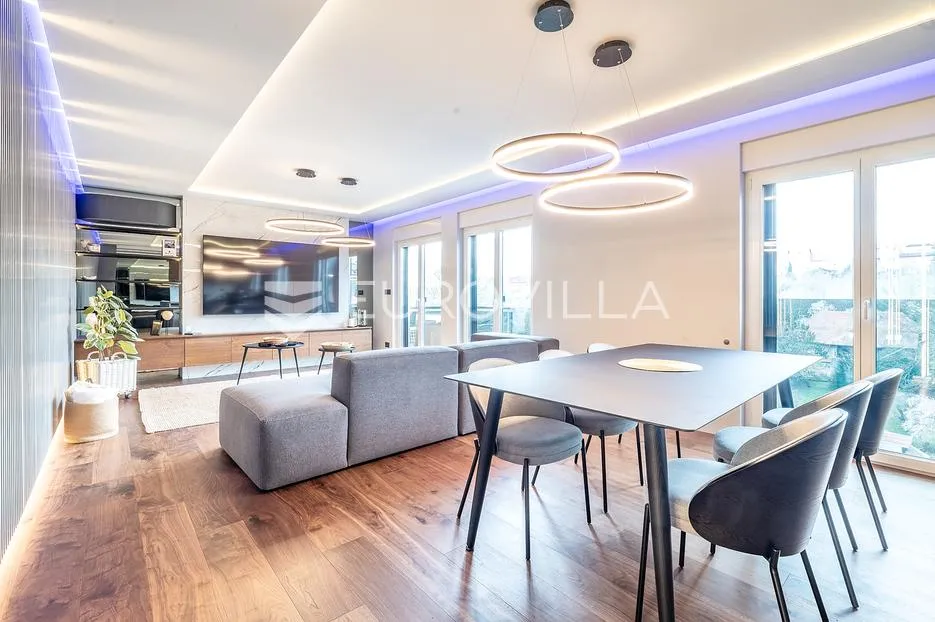 zagreb, pantovčak, luksuzan trosoban stan 95 m², terasa parkirno mjesto - slika 2