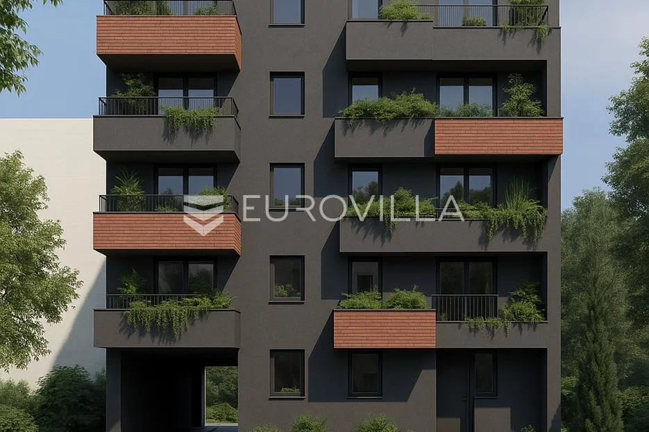 zagreb, trešnjevka, atraktivan četverosoban stan + gpm, nkp 116 m2 novogradnja - slika 2