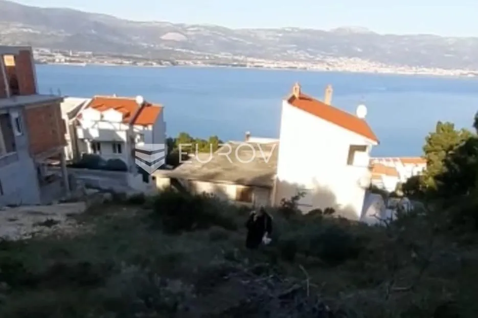 čiovo, arbanija, građevinsko zemljište s pogledom na more - slika 2